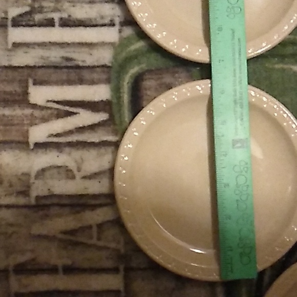 ⚜️ Vintage China Retro Econo Rim Plates, Syracuse EVC - Picture 1 of 16